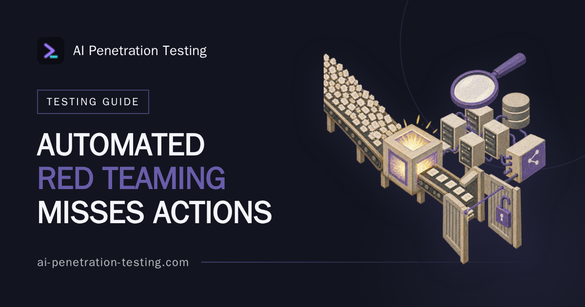 Automated LLM Red Teaming: What It Misses
