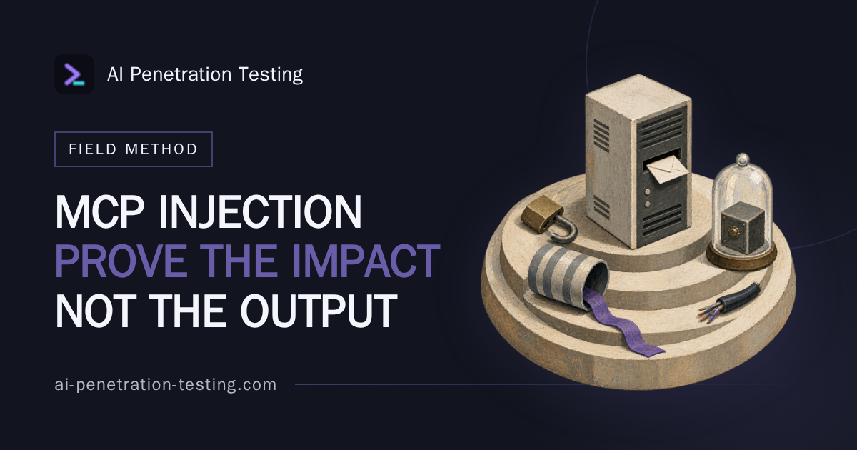 MCP Server Prompt Injection: Proving the Blast Radius